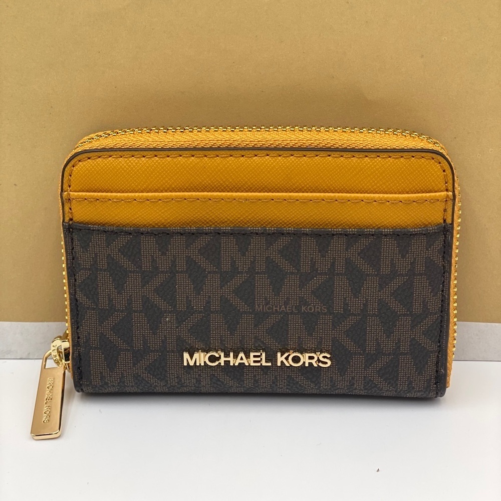 Michael Kors Jet Set Travel Card Case Wallet - Picture 2 of 8